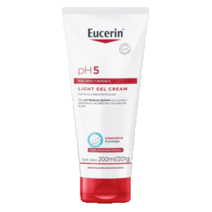 Eucerin Piel Seca y Sensible Light Gel Cream 200 ml.