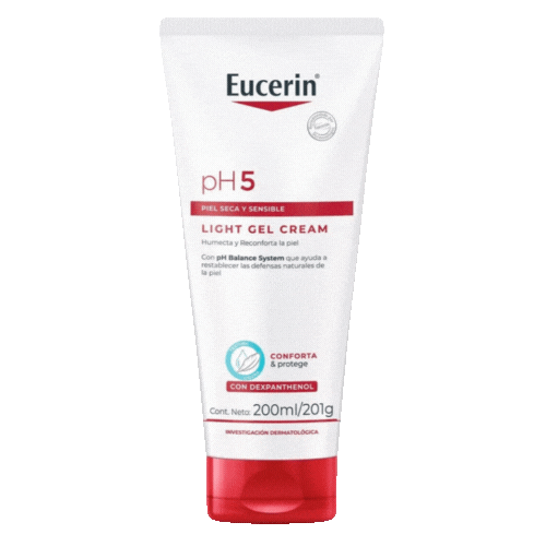 Eucerin Piel Seca y Sensible Light Gel Cream 200 ml.