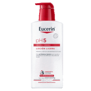 Eucerin Piel Seca y Sensible Locion Hidratante 400 ml.