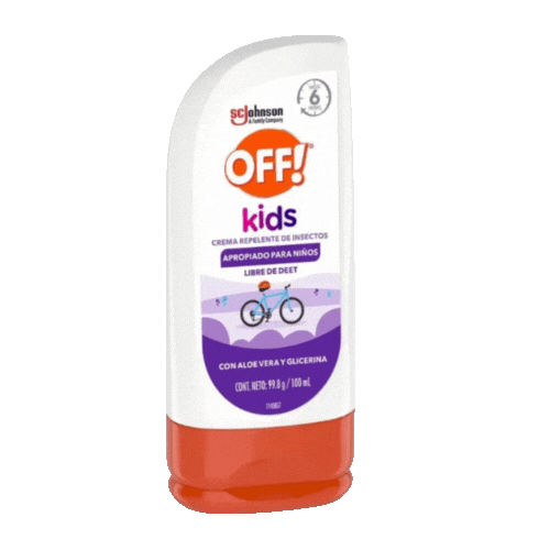 Family Jonsons Off Kids Crema 100 ml. Con Aloe Vera y Glicerina