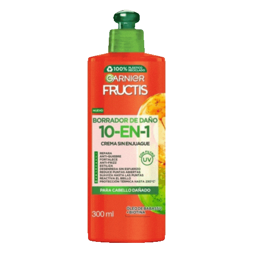 Garnier Borrador de Da?o Naranja 10 en 1 Crema 300ml.