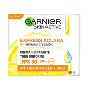 Garnier Vitamina C Crema Hidratante FPS 30 50 ml.