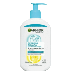 Garnier Acido Salicilico Crema Limpiadora Express  250 ml.