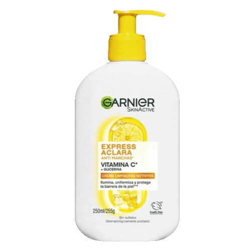 Garnier Vitamina C Crema Limpiadora Nutritiva 250 ml.