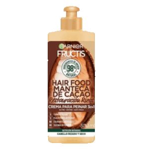 Garnier Manteca de Cacao Crema para Peinar 300 ml.