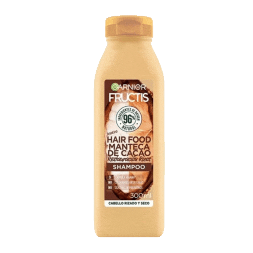 Garnier Manteca de Cacao Shampoo Fructis 300 ml.