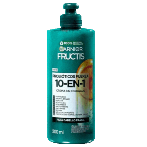 Garnier Probioticos Fuerza 10 en 1 Crema Fructis 300ml.