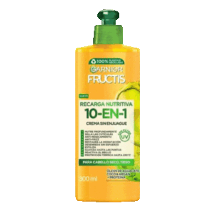 Garnier Recarga Nutritiva 10 en 1 Crema Fructis 300ml.