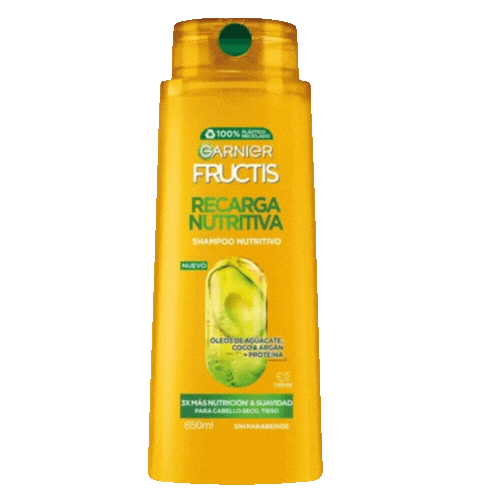 Garnier Recarga Nutritiva Fructis shampoo 650ml.