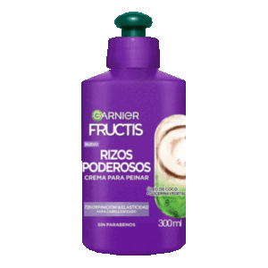 Garnier Rizos Poderosos Crema Fructis 300ml.