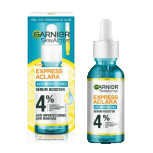 Garnier Acido Salicilico Serum Booster Expre Aclara 30 ml.