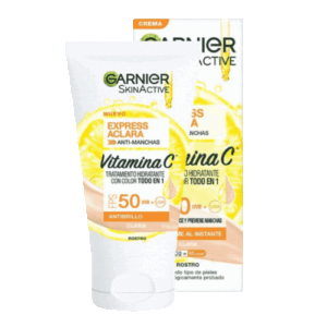 Garnier Vitamina CTratamiento Hidratante FPS 50 Claro 40 g