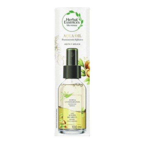 Herbal Aqua Oil Tratamiento Bifasico 100 ml. Aceite de Ar