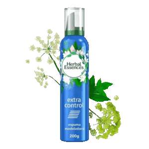 Herbal Espuma Extra Control (Azul) 227 grs.