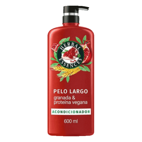 Herbal Granada & Proteina Vegana Pelo Largo 600 m Acondic