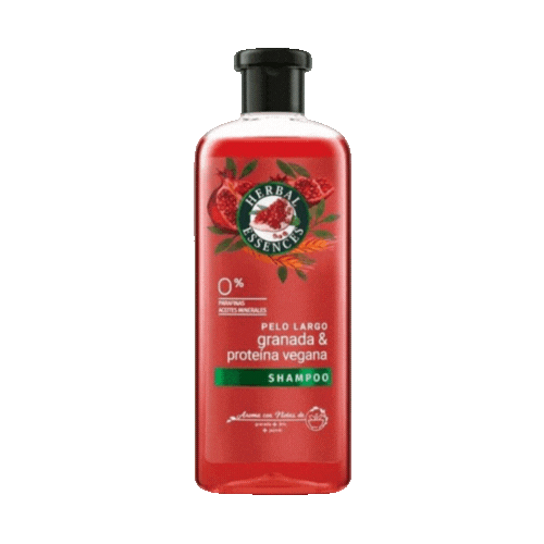 Herbal Granada & Proteina Vegana Pelo Largo 400 m Shampoo
