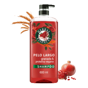 Herbal Granada & Proteina Vegana Pelo Largo 600 m Shampoo