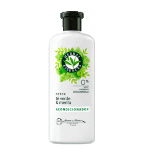 Herbal Te Verde y Menta Acondicionador 400 ml.