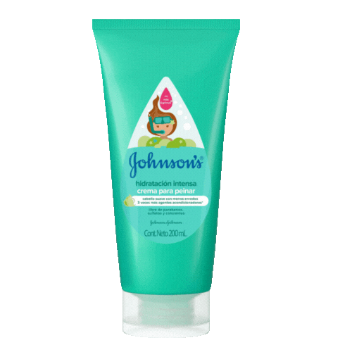 Johnsons Hidratacion Intensa Crema Para Peinar 200 ml.