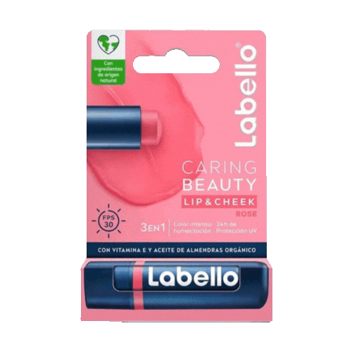 Labello Labello Caring Beauty Rose 3 en 1