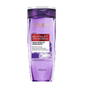 Loreal Acido Hialuronico Agua Micelar 400 ml.