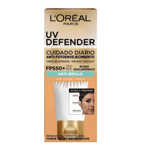 Loreal Anti-Fotoenvejecimiento Anti-Brillo Medio 40 grs