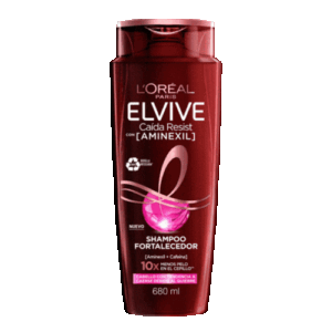 Loreal Caida Resist Con Aminexil  Shampoo Elvive 680 ml.