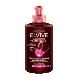 Loreal Caida Resist Crema Para Peinar Anti Quiebre 300ml.