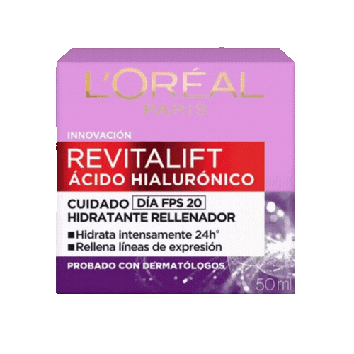 Loreal Acido Hialuronico Cuidado Dia FPS 20 de 50 ml.