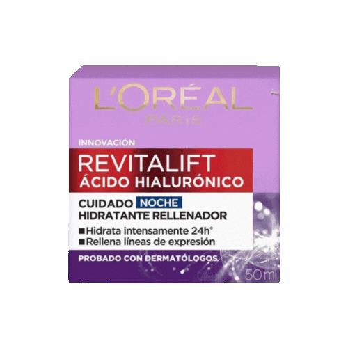 Loreal Acido Hialuroni Noche Hidratante Rellenador 50 ml.