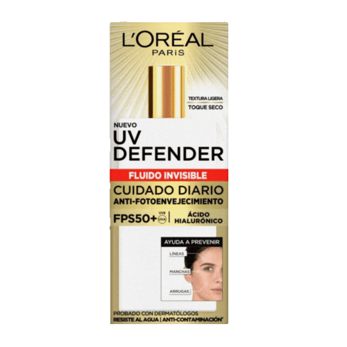 Loreal Fotoenveje Fluido FPS 50 Acido Hialuronico 40 grs.