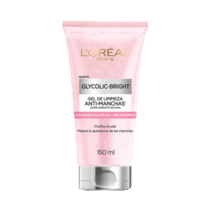Loreal Glycolic Bright Gel Limpiador Antimanchas 150 ml.