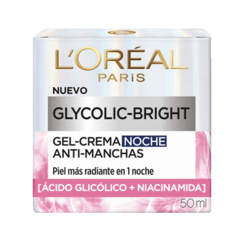 Loreal Glycolic Bright Crema Antimanchas Noche 50 ml.