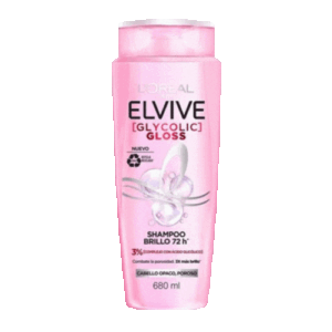 Loreal Glycolic Gloss Elvive Shampoo 680 ml.