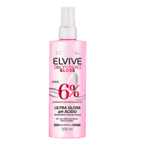 Loreal Glycolic Gloss Tratamiento con Enjuague 200 ml.