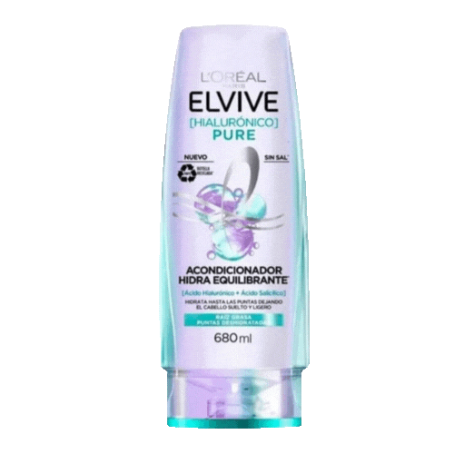 Loreal Hialuronico Pure Acondicionador Elvive 680ml.
