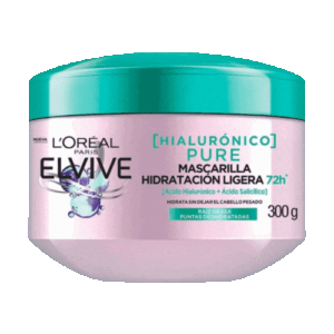 Loreal Hialuronico Pure Mascarilla Tarro Elvive 300 grs.