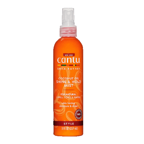 Cantu Coconut Oil Shine & Hold Mist Rizos y Ondas 237ml.