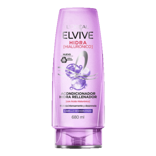 Loreal Hidra Hialuronico Acondicionador Elvive 680ml.