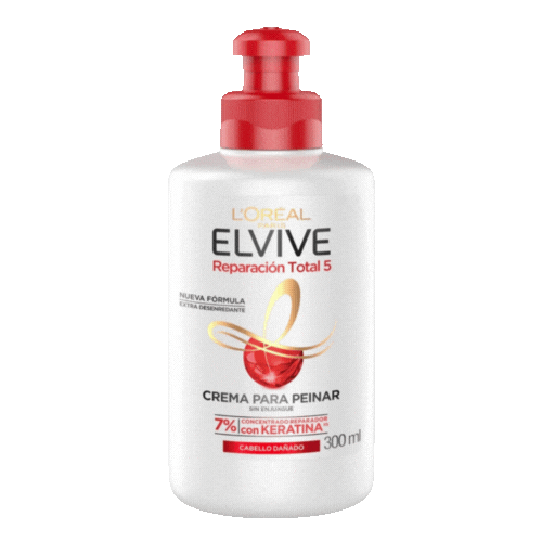 Loreal Reparacion Total 5 Crema Para Peinar Elvive 300ml.