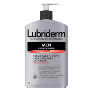 Men Crema para Cuerpo Cara y Afeitar 400 ml.