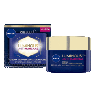 Nivea Luminous Antimanc Crema Reparadora de Noche 50 ml.