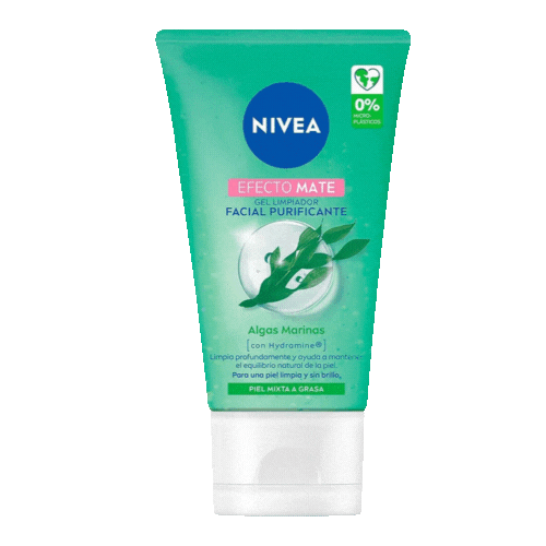 Nivea Efecto Mate Algas Marinas Gel Limpiador 150 ml.