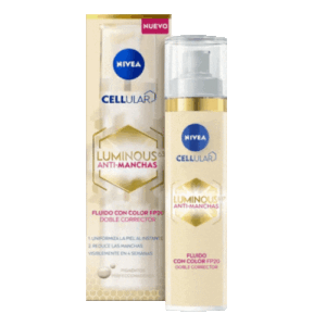 Nivea Fluido Color Doble Corrector FPS 20 de 40 ml. Pigm