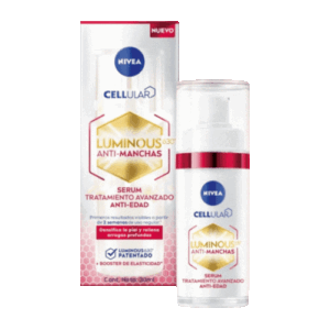 Nivea Luminous Serum 30 ml. Anti-Edad Rojo