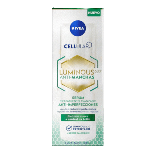 Nivea Luminous Serum 30 ml. Anti-Imperfecciones Verde