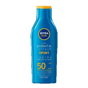 Nivea Protector solar Fresh & Sport FPS 50, 200 ml. Az