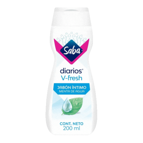 Saba Jabon Intimo Saba V-Fresh 200 ml. Menta de Agua