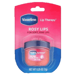 Vaseline Balsamo Para Labios Rose Lips 7 Grs.