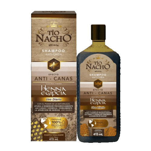 Genomalab Tio Nacho Henna Egipcia Anticanas 415 ml.